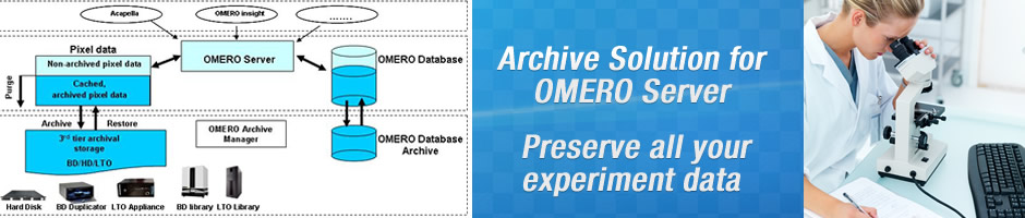 SOLUTIONS -  Archive Solution for OMERO Server